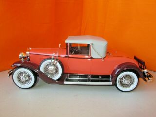 Rare Bos Models 1929 Cadillac 341b Convertible Coupe Le 1:18 Diecast No Box