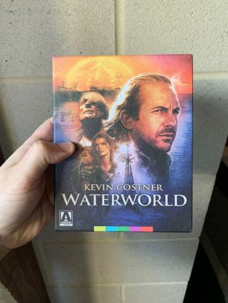 Waterworld Limited Edition Arrow Blu - Ray Arrow Video 3 Disc Rare Oop