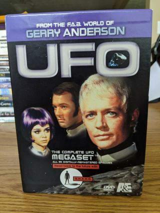 Ufo Complete Tv Series Megaset 8 - Disc Dvd Set - Gerry Anderson - Sci - Fi Rare Oop