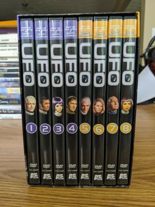 UFO Complete TV Series Megaset 8 - Disc DVD Set - Gerry Anderson - Sci - Fi RARE OOP 2