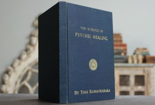 Rare Antique Old Occult Book Science Of Psychic Healing 1934 1st Edition Scarce