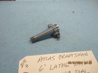 Atlas Craftsman 6 " Lathe Threading Dial Part M6 - 62x