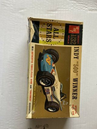 Vintage Amt 1963 Indy 500 Winner Speacial 1/32 Scale Model Race Car Kit 7190 - 50