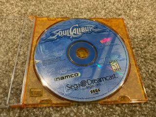 Soul Calibur - Sega Dreamcast - Rare Classic Game - Disc Only - Slim Jewel Case
