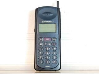 Motorola D460 - Microtac Brick Cell Phone Mobile Telephone Vintage Retro Rare