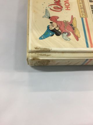 Walt Disney Home Video VHS Lucky Luke Rare Clamshell Seen Smoking B5 2