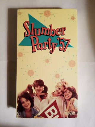 Slumber Party 57 Vhs Rare Sex Comedy Mgm