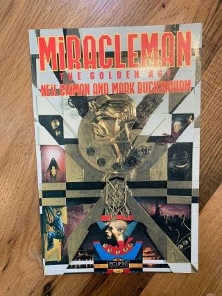 Neil Gaiman,  Miracleman The Golden Age Graphic Novel First Print Comic Book Rare