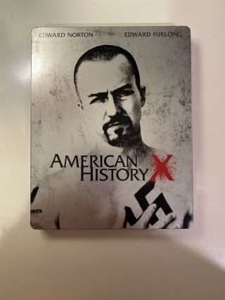 American History X Steelbook (blu - Ray / Dvd Combo) Rare Oop