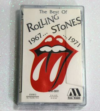 Rare Cassette The Best Of Rolling Stones
