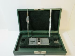 Vintage & Rare Spencer Brigh Line Hemacytometer W/ Case Ms2