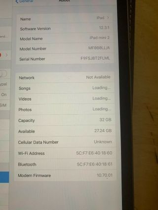 Apple iPad 2 32GB,  Wi - Fi,  Cellular ,  A1397,  9.  7in - Rarely 3