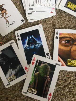 2 2007 Star Wars George Lucas Lucasfilm Ilm Siggraph Playing Cards Rare