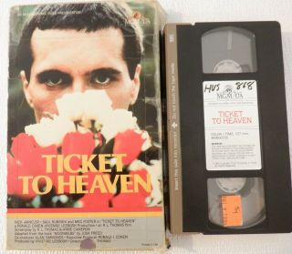 Ticket To Heaven: Rare Religous Cult Classic Vhs Tape; 1982; Pg; Rental; Mgm