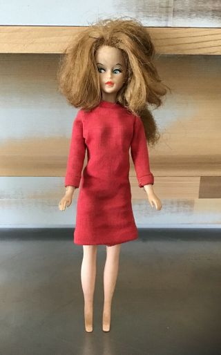 Vintage Tressy Doll 1963 American Doll & Toy Corp 12” Growing Hair