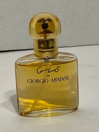 Gio De Giorgio Armani Vintage Edp 35 Ml 1.  15 Oz Rare Spray See Details