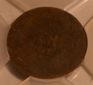 Rare 1909 Lincoln Wheat Penny Die Adjustment Strike Back Side