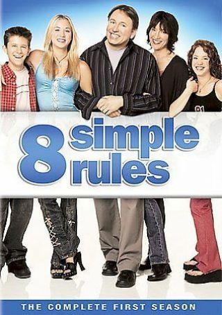 8 Simple Rules : Season 1 (dvd,  2008,  3 - Disc Set) Rare