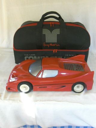 Rare,  Compagnucci 1/8 Scale Ferrari Racing Car.  Incomplete,  Nitro/petrol