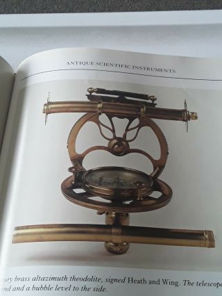 Encyclopedia of Antique Scientific Instruments.  J.  F.  Mills 1983 dj 2
