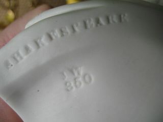 Parian Ware White Porcelain 8 1/ 