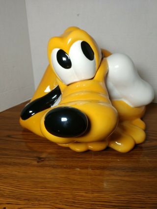 Rare Treasure Craft Disney Pluto Cookie Jar