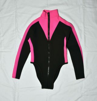 Sport Europa Vintage French High Cut Sexy Wetsuit Springsuit Top Women 