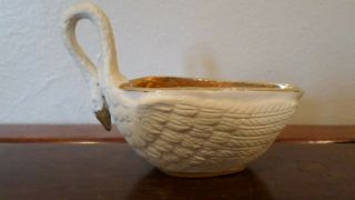 M.  Imp le de Sevres Porcelain Creamer Gold and Goose decoration 3