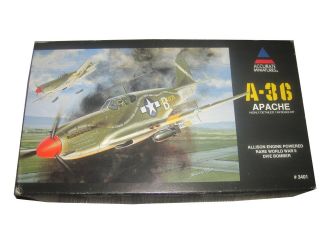 Accurate Miniatures 1:48 A - 36 Apache Kit No.  3401 Rare Wwii Dive Bomber