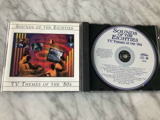 Time Life Music Sounds Of The Eighties Tv Themes Of The 80s Cd Mike Post Rare