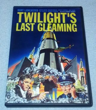 Twilights Last Gleaming Dvd Burt Lancaster Rare Oop