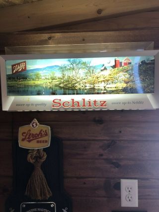 Vintage Rare 1958 Schlitz Beer Light