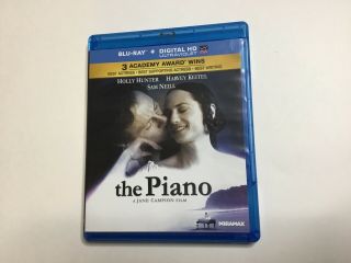 The Piano (blu - Ray Disc,  Rare Out Of Print Oop - No Digital) Htf