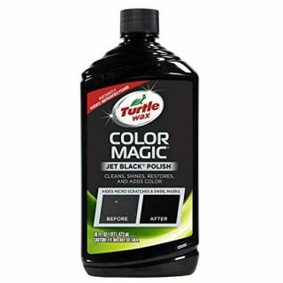 Car Wax Polish Gloss Shine Auto Black Paint Finish Restorer Scratch Remover 16oz