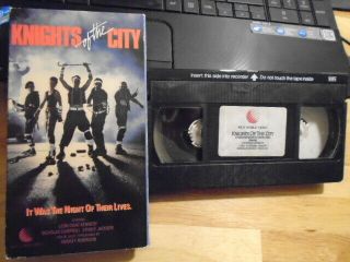 Rare Oop Knights Of The City Vhs Film 1985 Northern Exposure Penitentiary Action