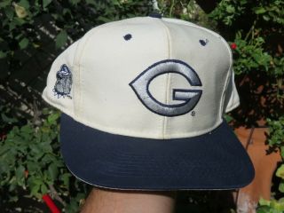 Vintage Georgetown Hoyas Fitted Hat Pre Owned 90s Size 7 1/2 Rare Read Tow