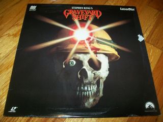 Graveyard Shift Laserdisc Ld Very Rare Stephen King Horror
