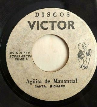 7 " El Grupo Internacional " Aguita De Manantial " Rare Cumbia Peru Listen