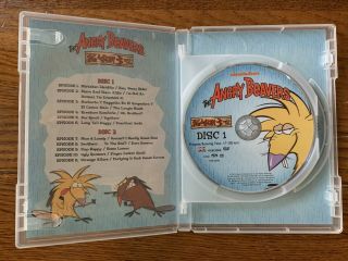 The Angry Beavers: Season 3,  Part Two (DVD,  2012,  2 - Disc) RARE OOP Nickelodeon 3