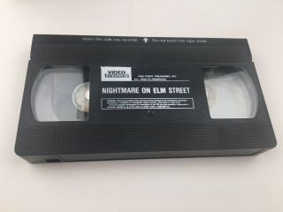 A Nightmare on Elm Street Vintage VHS Rare 3