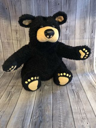 11 " Big Sky Carvers Bearfoots Black Bear Plush Stuffed Animal Jeff Fleming 19