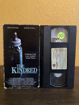 The Kindred Vhs Horror Cult 80s Mutant Baby Mania Rare Killer Baby