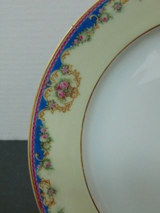 Antique Tirschenreuth P.  T.  Bavaria Porcelain Pat.  4182 (WINDSOR) Dinner Plates 3