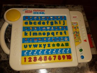 Vintage Vtech Electronic Voice Talking Little Smart Alphabet Desk Toy 90s Rare