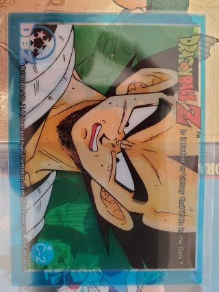 1999 Dragon Ball Z Funimation Rare Amada Trading Card.  Vegeta C - 2,  Rare See.