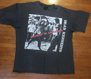 Dead Kennedys - Holiday In Cambodia Rare Vintage Brockum Shirt Punk Rock Xl Vtg
