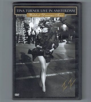 Rare Tina Turner - Live In Amsterdam Wildest Dreams Tour (dvd 1998)