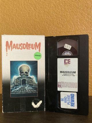 Mausoleum Vhs Rare Horror Gore Cult 80s Movie