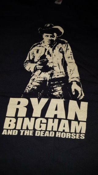 Ryan Bingham And The Dead Horses Large Tour Shirt (2009/2010) Very Rare L