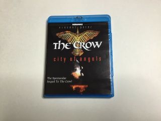 The Crow: City Of Angels (blu - Ray Disc,  2011) Rare Out Of Print Oop Htf